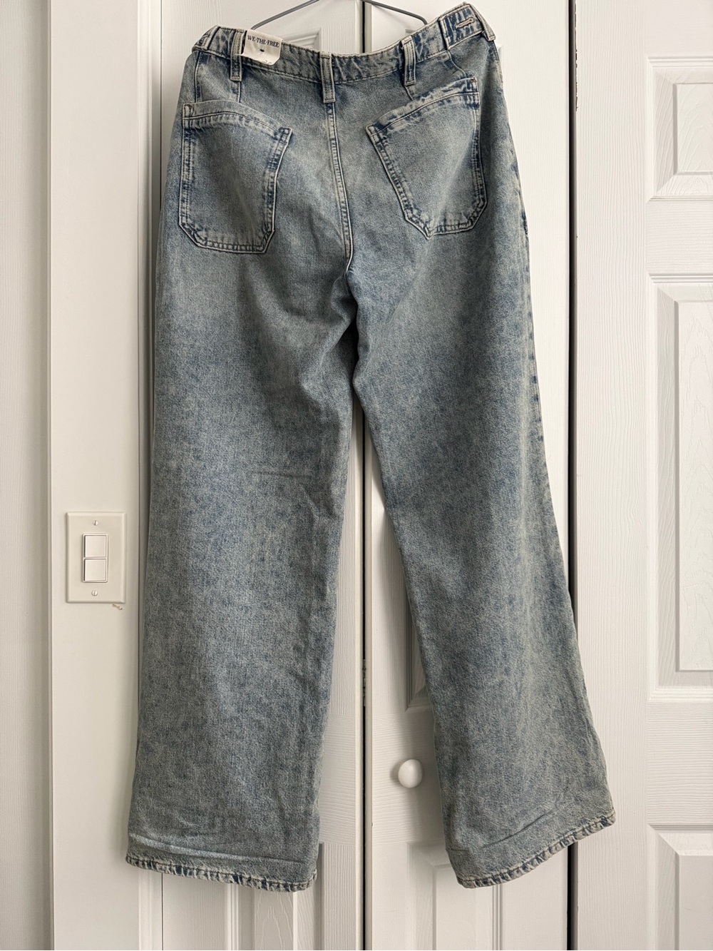 We the Free Palmer Cuffed Baggy Jeans Size 28 - Picture 6 of 8